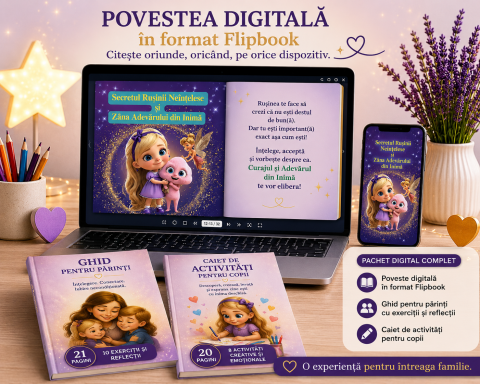 Colecții și Pachete Promoționale - Pachet Digital - Secretul Rușinii Neînțelese și Zâna Adevărului din Inimă