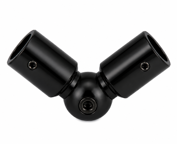 Articulație reglabilă ART001 pentru bară stabilizatoare Ø19 mm - Argintiu cromat [2]