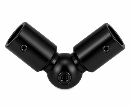 Articulație reglabilă ART001 pentru bară stabilizatoare Ø19 mm - Argintiu cromat [1]