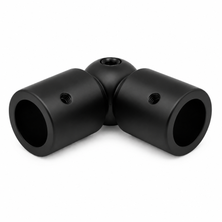 ACCESORII - Articulație reglabilă ART001 pentru bară stabilizatoare Ø19 mm - Argintiu cromat