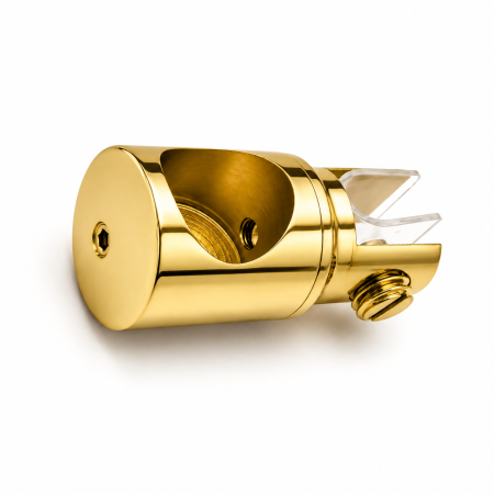 ACCESORII - Conector bară-sticlă BSC001 pentru bară Ø19 mm - Argintiu cromat