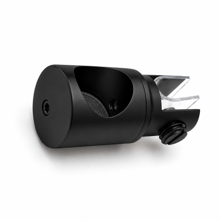 ACCESORII - Conector bară-sticlă BSC001 pentru bară Ø19 mm - Argintiu cromat