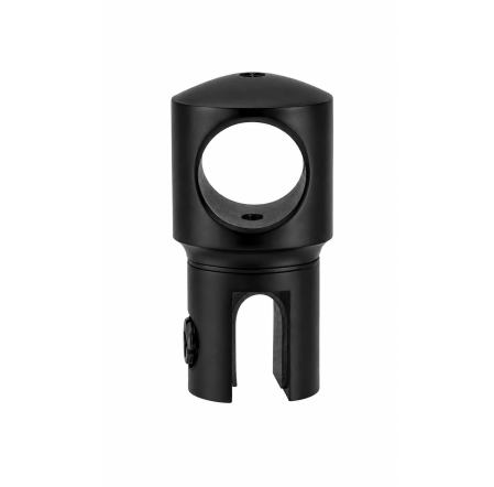 ACCESORII - Conector cu trecere BST001 pentru bară stabilizatoare Ø19 mm - Negru mat