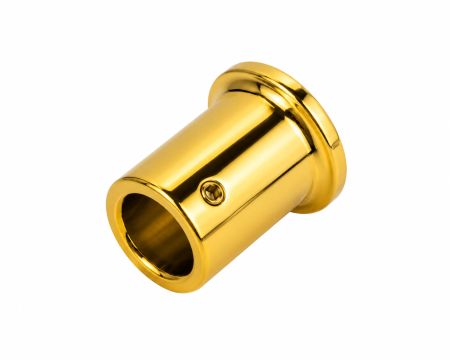 ACCESORII - Conector perete BZ001 pentru bară stabilizatoare Ø19 mm - Argintiu cromat
