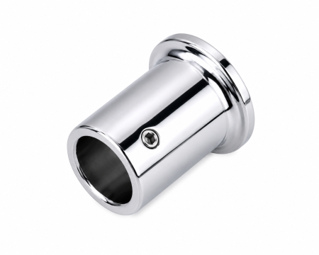 ACCESORII - Conector perete BZ001 pentru bară stabilizatoare Ø19 mm - Argintiu cromat