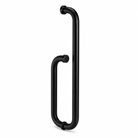 Mâner port-prosop MNRPP002 pentru ușă de duș din sticlă - Argintiu cromat [1]
