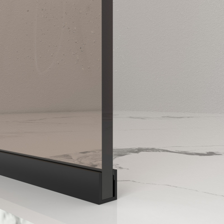 Paravan Dus 50cm, 6mm, Sticla Clara, Accesorii Argintiu, Model Sablat M1 [3]