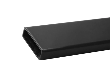 ACCESORII - Profil rectangular TVP001 30 × 10 mm pentru sisteme glisante - Argintiu cromat