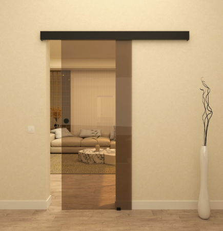 Ușă glisantă Clară 65x215 cm Negru [4]