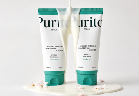Purito Seoul Mighty Bamboo Panthenol Cream - Cremă hidratantă cu bambus și pantenol 100ml [2]