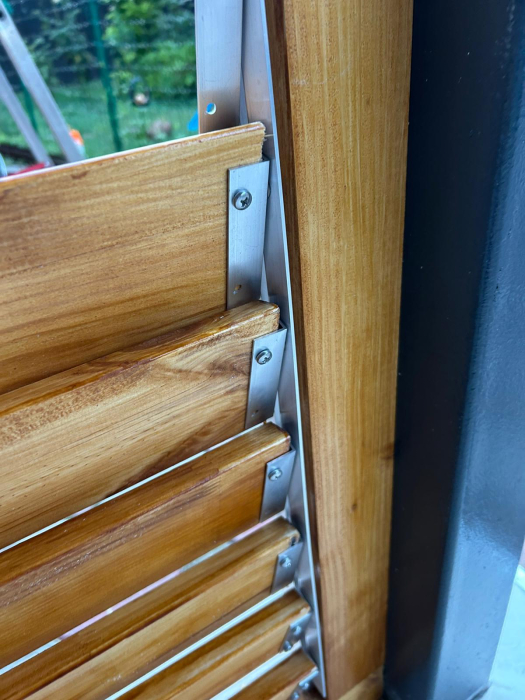 Glisiere din aluminiu pentru terase si foisoare [4]