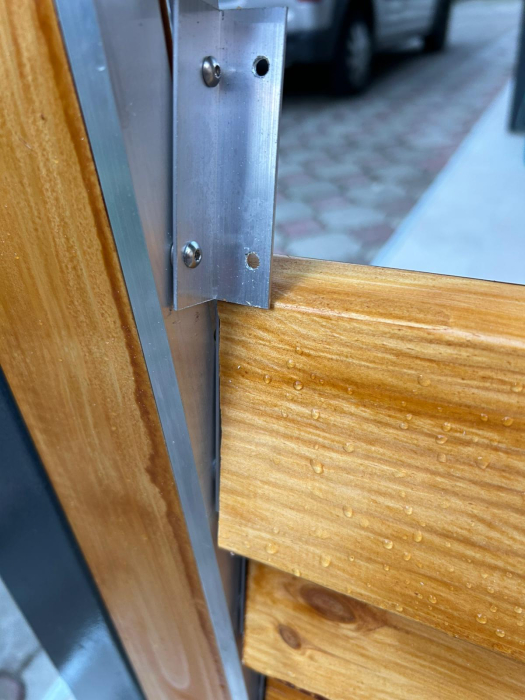 Glisiere din aluminiu pentru terase si foisoare [4]