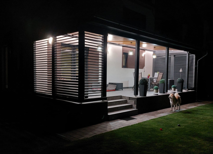 Glisiere din aluminiu pentru terase si foisoare [15]