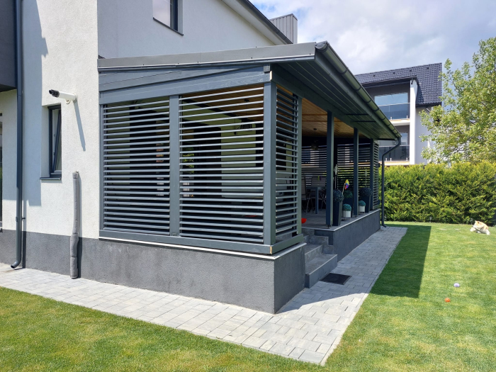 Glisiere din aluminiu pentru terase si foisoare [21]