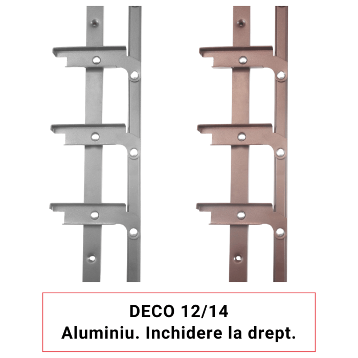 Glisiere din aluminiu pentru terase si foisoare - pentru montaj vertical cu lamele metalice - roflaje mobile [8]