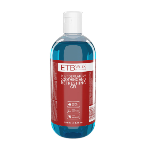 Epilare - ETB WAX Gel Post-Epilare Răcoritor cu Camfor & Mentol