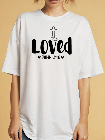 Oversize - TRICOU OVERSIZE LOVED