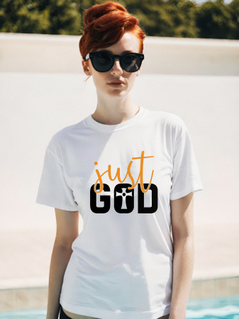 Tricouri - TRICOU Clasic JUST GOD