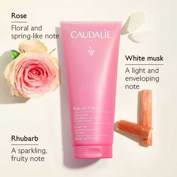 Caudalie Rose de Vigne Shower Gel 200ml [3]
