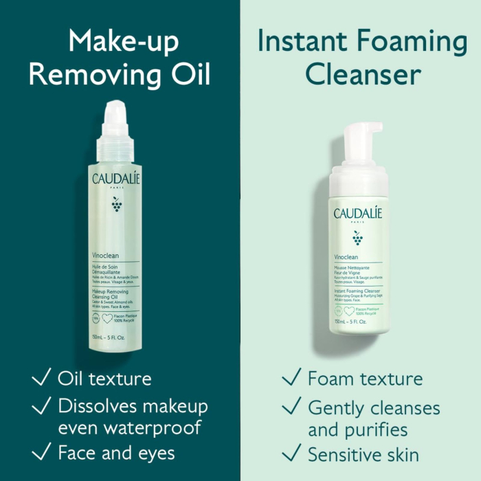 Caudalie Vinoclean Instant Foaming Cleanser 50ml [7]