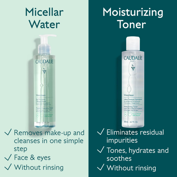 Caudalie Vinoclean Micellar Cleansing Water 200ml [7]