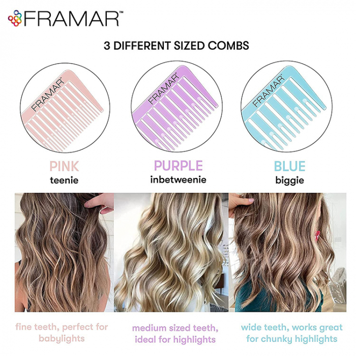 Dreamweaver Combs Pastel set 3buc [3]