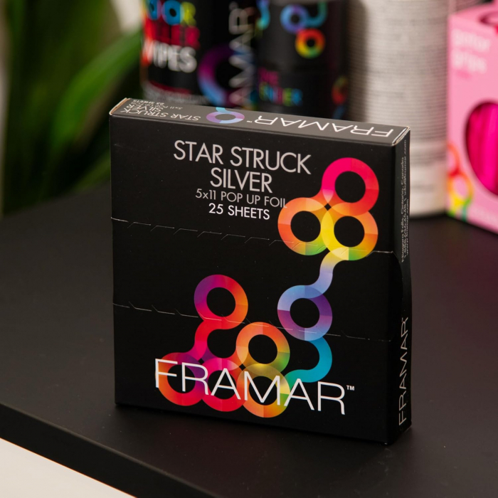 Embossed Pop Ups Star Struck Silver  30cm  25 Sheets [3]