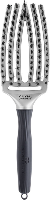 Finger Brush Care Iconic Boar&Nylon Sylver M [1]