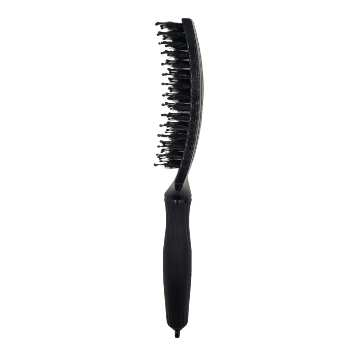Finger Brush Midnight Care Iconic Boar&Nylon Black Onyx M [2]