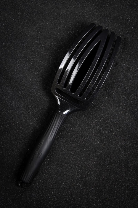 Finger Brush Midnight Care Iconic Boar&Nylon Black Onyx M [4]