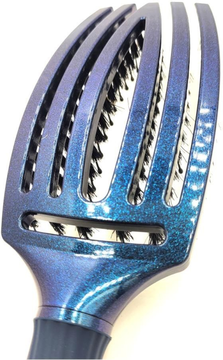 Finger Brush Midnight Care Iconic Boar&Nylon Blue Sapphire M [3]