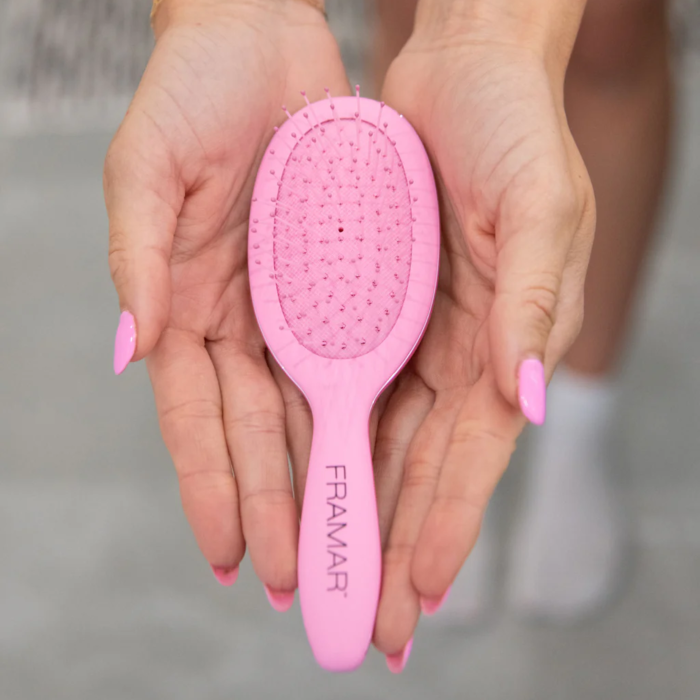 Framar Mini Detangle Brush - Pink [4]