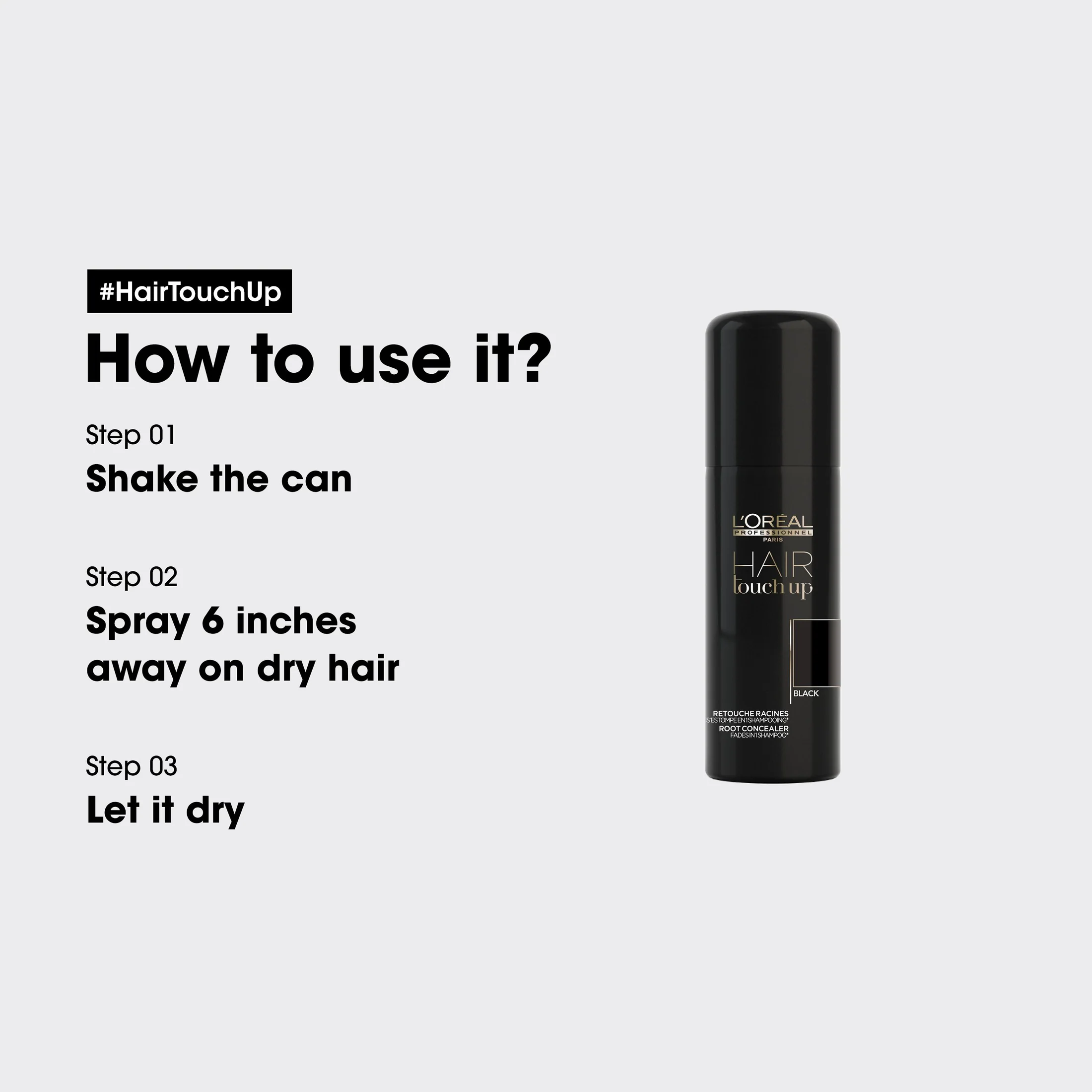 Hair Touch-Up Black 75 ml [4]