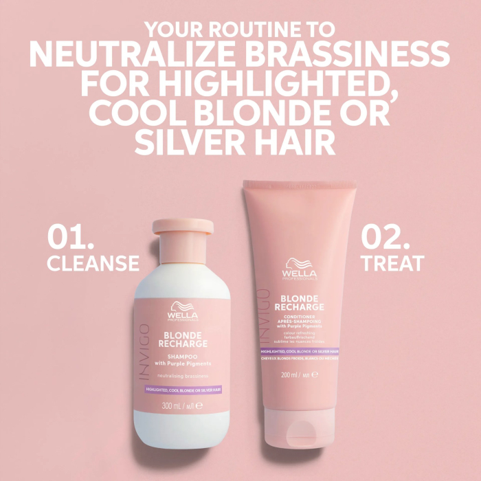 Invigo Blonde Recharge Cool Conditioner 200ml [3]