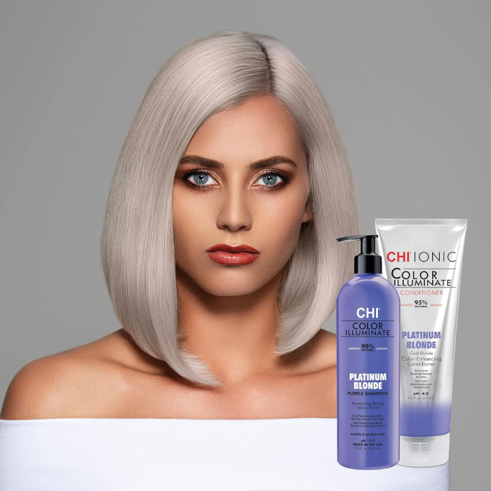 Ionic Color Illuminate Shampoo – Platinum Blonde 355 ml [2]
