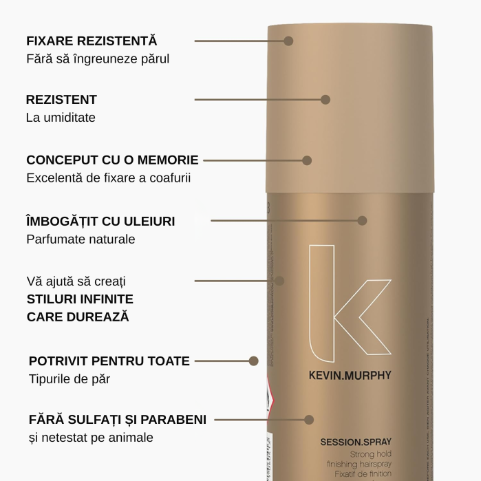 Kevin Murphy Session.Spray Strong Hold 400ml [3]