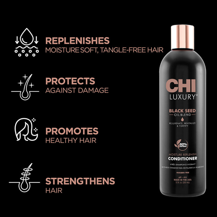 Luxury Black Seed Oil Blend Moisture Replenish Conditioner 739 ml [2]