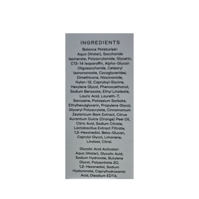 Medik8 Balance Moisturiser with Glycolic Acid Activator 50ml [5]