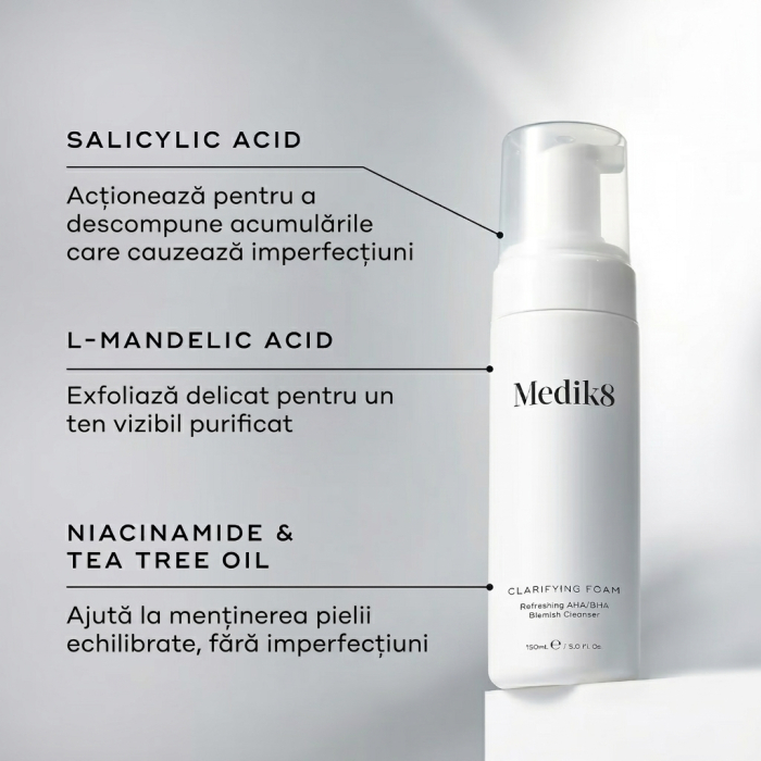 Medik8 Clarifying AHA/BHA Foam 40ml [4]