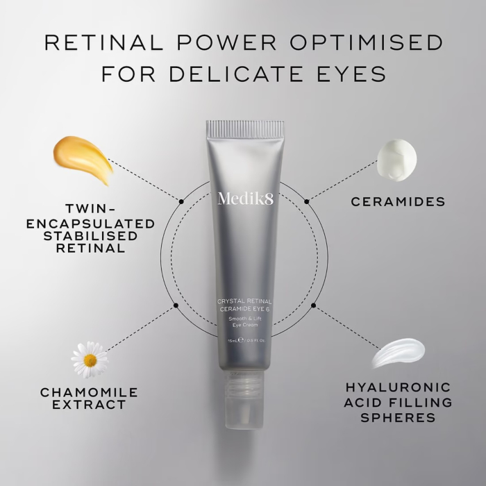 Medik8 Crystal Retinal Ceramide Eye 6 Cream 15ml [6]