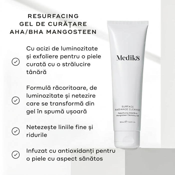 Medik8 Surface Radiance Cleanse Gel 150ml [2]