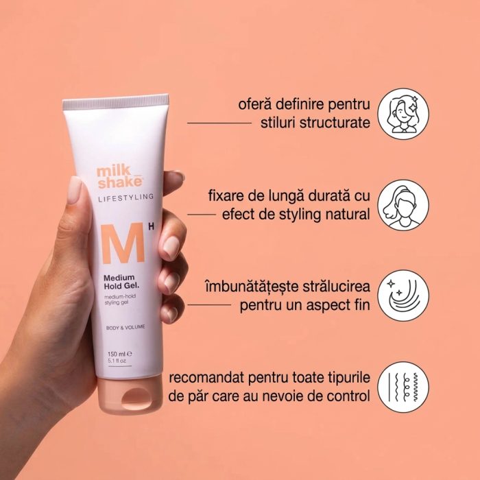 Milk Shake Lifestyling Medium Hold Gel 200ml [6]