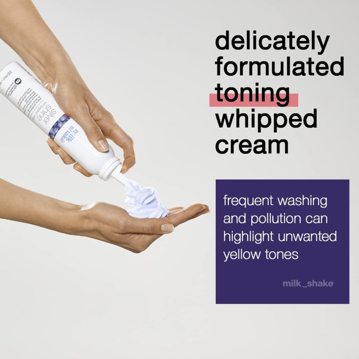 Milk Shake Silver Shine Whipped Cream 200ml [6]