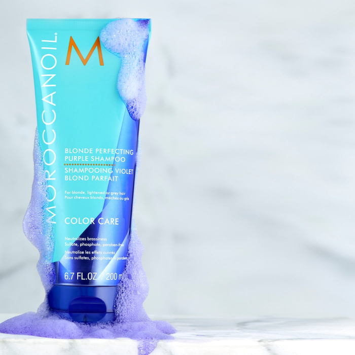 Moroccanoil Blonde Purple Shampoo 200ml [2]