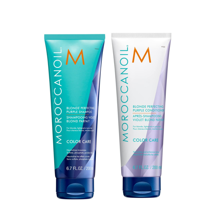 Moroccanoil Blonde Purple Shampoo 200ml [4]