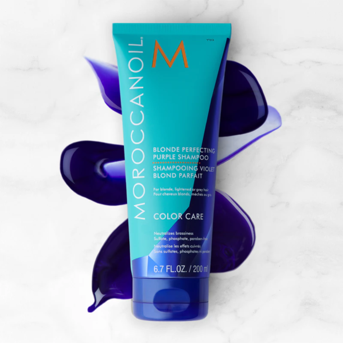 Moroccanoil Blonde Purple Shampoo 70ml [7]