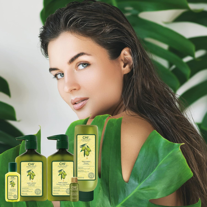Naturals with Olive Oil Olive & Silk Hair and Body Oil 15 ml [3]