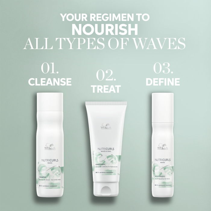 Nutricurls Detangling Conditioner Waves&Curls 200ml [3]