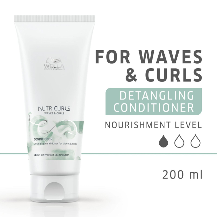 Nutricurls Detangling Conditioner Waves&Curls 200ml [3]