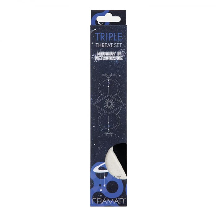 Framar Color Brush - Triple Threat Brush Mercury in Retrograde set 3 buc. [2]